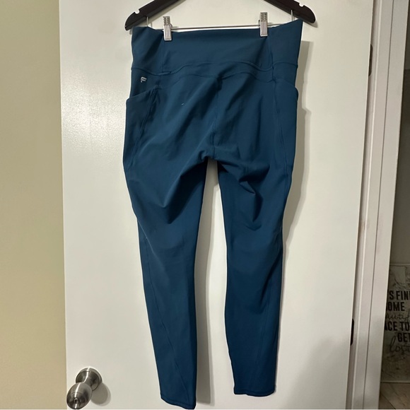 Teal Fabletics Pureluxe Leggings Size XL - Picture 5 of 7